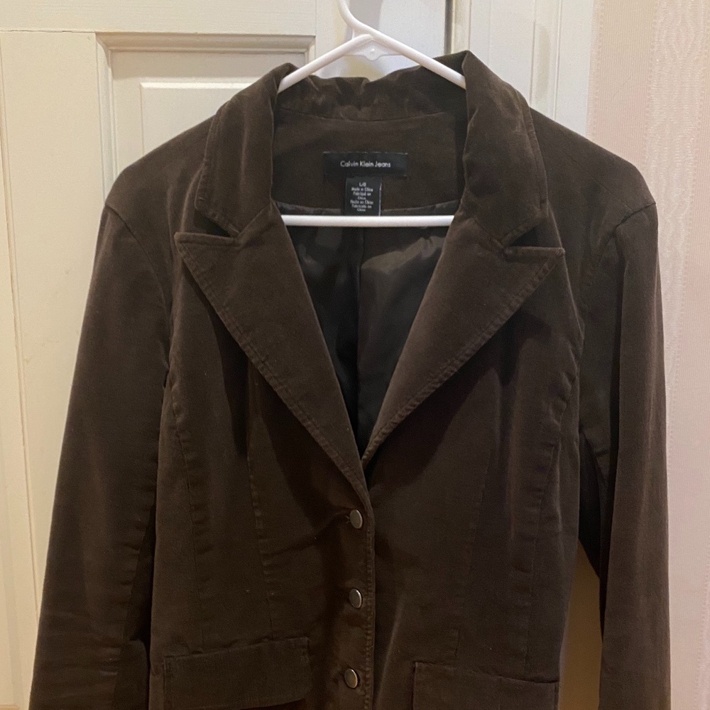 Calvin Klein brown jacket